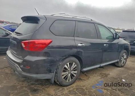 2017 Nissan Pathfinder S z USA, uszkodzony, nr VIN 5N1DR2MM3HC608889